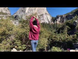 a trip to yosemite ended with a blowjob from a cute teen - eva elfie